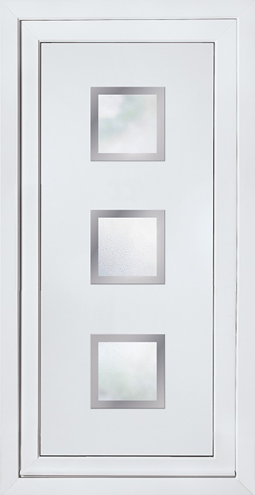 E5013 Door Panel with steel trim surrounds